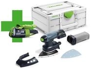 Festool - Akku-deltaschleifer Dtsc 400-basic-ergo Mit 1x 3,1 Ah Akku Im Systainer