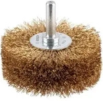 Bosch - Accessories Scheibenb&uuml;rste, Gewellt, Vermessingt, 80 Mm, 0,2 Mm, 35 Mm, 4500