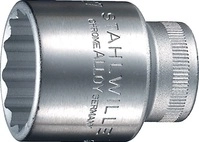 50 13 03010013 Au&szlig;en-doppelsechskant Steckschl&uuml;sseleinsatz 13 Mm 1/2' (12.5 Mm) -