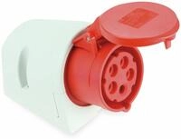 Pce Cee Wandsteckdose 5-polig, 32 A, 400 V, Ip44