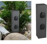 Trio - Beleuchtung Italien T&uuml;rmchen Anthrazit Garten Ip44 9964-42