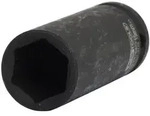 1/2' Sechskant-kraft-stecknuss, Lang, 19mm