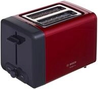 Bosch Bosch Tat4p424 Kompakt Toaster, Designline, Rot