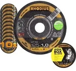 Xt70, 10 St&uuml;ck, 125 X 1,0 Mm, Trennscheibe - Rhodius