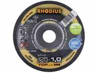 Rhodius - XT10 206163 Trennscheibe gerade 125 mm 1 St. Edelstahl, Stahl