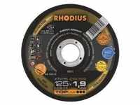 Rhodius Abrasives - Rhodius XTK35 Metall Trennscheibe / Schruppscheibe Ø125 mm - 1.9