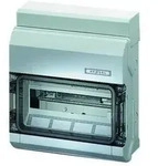 Hensel - Feuchtraum-kleinverteiler Kv 9112 Nt, 1-reihig, 12 Te, Ip65