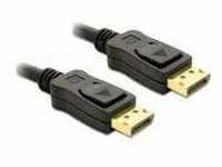 Delock - DisplayPort Kabel dp 20pin - dp 20Pin St/St 1,00m sw (82423)