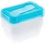 5er Set Fredo Fresh 0,5 L Keeper-beh&auml;lter