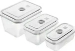 Zwilling - Vakuum Boxset, S/m/l / 3-tlg , Borosilikatglas , Wei&szlig; , Premium