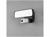Led Smartlight mit Kamera in Schwarz 18W 1200lm IP54 - black - Konstsmide