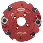 Wendeschneidenfr&auml;ser Hw 100 X 8 X 22 Mm Z4+v4 F&uuml;r Clamex S Verbinder