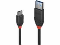 USB-Kabel usb 3.2 Gen1 (usb 3.0 / usb 3.1 Gen1) usb-c® Stecker, usb-a Stecker 1.00 m