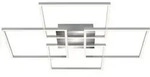Led Deckenleuchte Memoryfunktion Drehbar 64 W Silber Metall-kunststoff Briloner