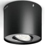 Myliving - Spotleuchte, Durchmesser 10 Cm, 2700 K, 4,5 W, Dimmbar, Schwarz