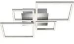 Briloner - Led Deckenleuchte Schwenkbar Dimmbar 48 W Silber Metall-kunststoff