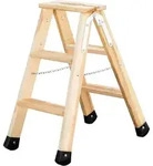 Munk Holz Stufen-stehleiter 2x3 Stufen