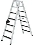 G&uuml;nzburger Steigtechnik - Stufen-stehleiter Beidseitig Begehbar Mit Clip-step 2 X 7