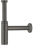Hansgrohe - Siphons - Designsiphon Flowstar S, Schwarz Chrom Geb&uuml;rstet 52105340