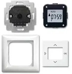 Busch Jaeger Jalousie-compact-timer 6422 Uj-914 Komplettset Alpinwei&szlig;