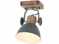Mexlite - wandlamp Gearwood - holz - gummi - 7968GR - Holz