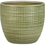 Scheurich - Corteza, Blumentopf Aus Keramik, Farbe: Menta, 25,5 Cm Durchmesser, 22,1