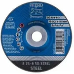 Pferd Tools Schruppscheibe E 76x6,3x10mm Leistungslinie Sg Steel F&uuml;r Stahl 10 Stk