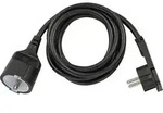 Brennenstuhl - 1168980020 Strom Verl&auml;ngerungskabel Schwarz 2.00 M H05vv-f 3g 1,5 Mm2