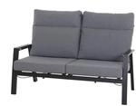 Siena Garden Loungebank Valencia Aluminium Ranotex&reg;-gewebe Grau J04049
