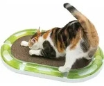 Catit Ovaler Scratcher, Kratzbrett Aus Pappe, Interaktives Spielzeug F&uuml;r Katzen,