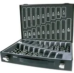 Ruko - A214200 Metall-spiralbohrer-set 170teilig Din 338 Zylinderschaft 1 Set