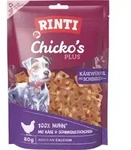 Rinti Chicko Plus Hundesnack K&auml;se-schinken-w&uuml;rfel 80 G Hundeleckerlis