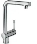 Is K&uuml;chenarm. Ceralook, Nd,m.herausz.hb, M.hohem Auslauf, Ausld.207mm, Chrom