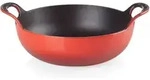 20142240600460 Balti Dish Runde Kochsch&uuml;ssel 24 Cm Kirschrot - Le Creuset