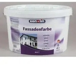 10l Fassadenfarbe Wei&szlig; Haus Streichen 60m2 Hohe Deckkraft