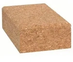 Accessories 2607000637 Handschleifklotz, L&auml;nge X Breite: 80 X 120 Mm, Aus Kork,