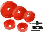 Kwb - 109178 Lochs&auml;gen-set 8teilig 68 Mm, 76 Mm, 89 Mm, 102 Mm, 127 Mm 8 St.