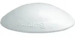 502601 T&uuml;rpuffer D. 50 Mm Wei&szlig; Selbstklebend