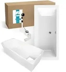 Calmwaters&reg; Premium Badewanne Komplettset 180x80 Cm Mit Wannentr&auml;ger &