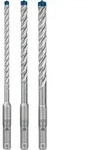 Accessories Expert Sds Plus-7x 2608900196 Hammerbohrer 3teilig 6.0 Mm, 8.0 Mm, 10.0
