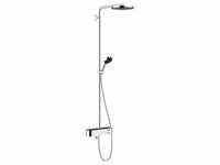 Pulsify s Showerpipe 260 1 Strahlart mit Wannenthermostat ShowerTablet Select 400,