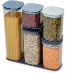 Set Of 5 Podium De Joseph Joseph Editions, Stapelbare Gl&auml;ser Mit St&auml;nder, Luftdicht