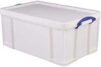 Really Useful Box Aufbewahrungsbox 64wstr 44x31x71cm 64l Wei&szlig;