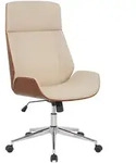 B&uuml;rostuhl Varel Walnuss/creme