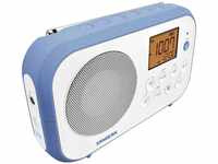 Sangean - PR-D12 bt Tischradio mw, ukw Bluetooth® Weiß, Blau