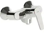 Hansa - Polo Brausebatterie, Ausladung 104mm, Thermo Cool,