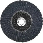 Metabo - Lamellenschleifteller 76 Mm P 60, Zirkonkorund, Stahl, Edelstahl, Gerade