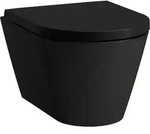 Kartell Wand-wc Compact, Tiefsp&uuml;ler, Sp&uuml;lrandlos, - Laufen