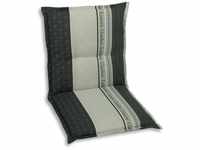 Niederlehner-Auflage 100x50x7 cm grau Sitzkissen Sitzpolster Sitzauflage - Go-de
