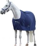 140 Cm, Marineblau: Atmungsaktive Pferde- Und Fohlenboxdecke Bucas Shamrock...